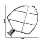 GGM Gastro | Platte klopper - 145x50x(H)190mm - RVS - |, Verzenden, Nieuw