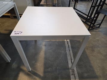 (15x) Vierkanten schrijftafels Ikea Melltorp, Nieuw in verpakking