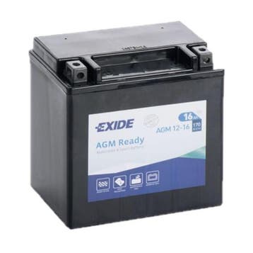 Exide AGM Ready AGM12-16 / YTX16-BS accu 12V, origineel, Verzenden, Nieuw