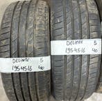 2x 195-45-16 Delinte Zomer 2x 5mm €40 Per Band 195 45 16, Ophalen, Gebruikt, 16 inch, Band(en)