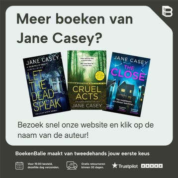 Cruel Acts The Top Ten Sunday Times suspense thriller, Boeken, Verzenden, Gelezen, Jane Casey