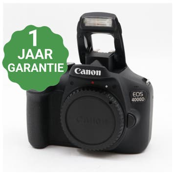 10% korting | Canon EOS 4000D, Audio, Tv en Foto, Verzenden, Gebruikt, Canon