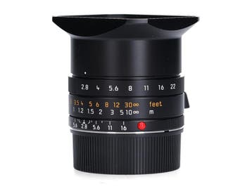 Leica 28mm f/2.8 Elmarit-M ASPH (11677) - 1 jaar garantie, Ophalen of Verzenden, Zo goed als nieuw