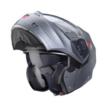 Caberg Duke X - Mat Grijs, Nieuw met kaartje, Systeemhelm, Verzenden, S