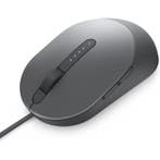 Dell Laser Wired Mouse MS3220 Titan Gray, Computers en Software, Muizen, Verzenden, Zo goed als nieuw