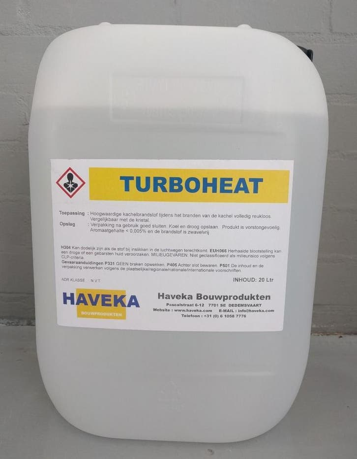 Turboheat 20 Ltr hervullen in Dedemsvaart, Huis en Inrichting, Kachels, Overige soorten, Overige brandstoffen, Nieuw, Vrijstaand