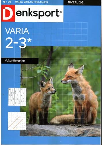 Denksport Varia Vakantiekanjer - 95 2025, Verzenden, Nieuw, Sport en Vrije tijd