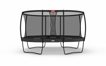 BERG Grand Champion Regular 470 Grey + Safety Net Deluxe, Ophalen of Verzenden, Nieuw