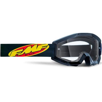 Motorcross Bril FMF Powercore -  Zwart - AANBIEDING, Motoren, Verzenden, Nieuw met kaartje, FMF