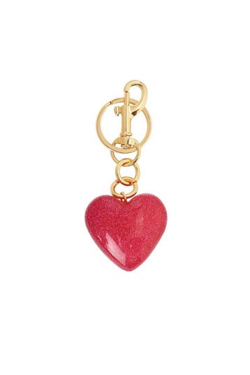 Goudlief Glitter hart tas charm (Tascharms, Accessoires), Verzenden, Nieuw