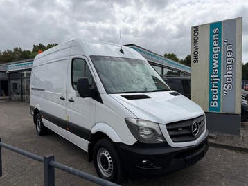 Zakelijke Lease |  Mercedes-Benz Sprinter 316 CDI L2H2 Euro, Stof, Gebruikt, Euro 6, Wit