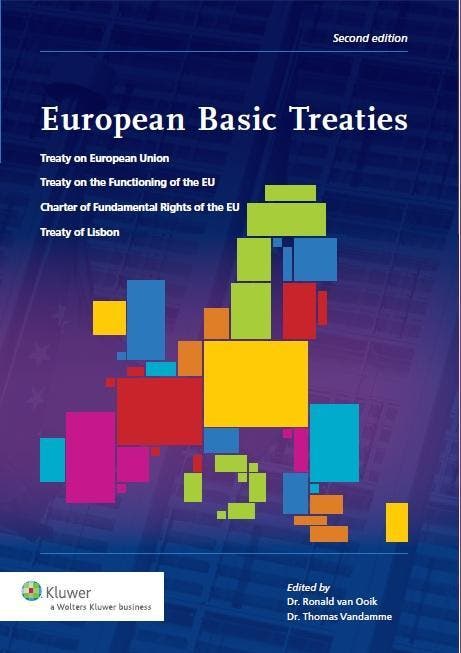 European Basic Treaties Treaty On European Uni 9789013101362, Boeken, Studieboeken en Cursussen, Zo goed als nieuw, Verzenden