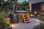 TICRA Hottub met Biokachel – duurzaam, ruim en snel warm, Ophalen of Verzenden, Nieuw, Pomp, Vast
