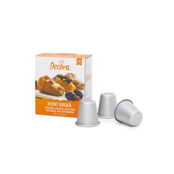 Bakvormen Baba Ø3xØ2x3,5(h)cm (10 stuks), Verzenden, Nieuw
