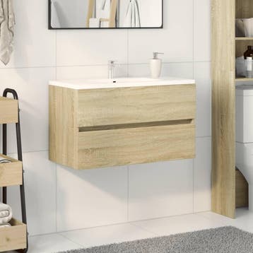 Badkamerkast Hangend 80cm | Tweedekansje | OP=OP, Gebruikt, Minder dan 100 cm, Wastafelkast, 25 tot 50 cm