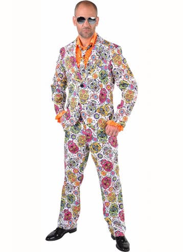Maatpak Mexican skull, Kleding | Heren, Carnavalskleding en Feestkleding, Ophalen of Verzenden, Nieuw