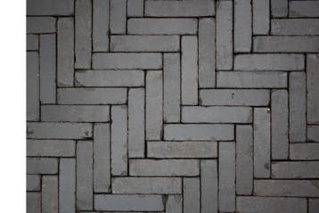 Gebakken Waalformaat Airolo Antraciet - Zwart Getrommeld, Ophalen of Verzenden, Nieuw, Keramiek, Klinkers