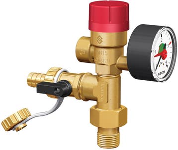 Flamco Prescofiller 3-in-1 veiligheidsventiel, manometer en, Verzenden, Nieuw