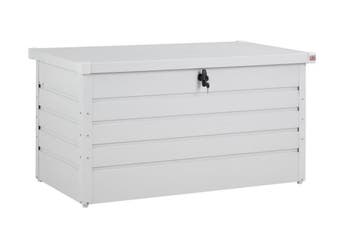 Tuinbox Kussenbox Lichtgrijs 385L metaal afsluitbaar, Verzenden, Nieuw