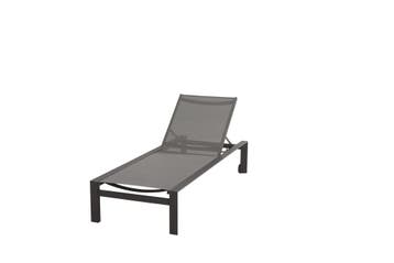 Tropic verrrijdbaar ligbed antraciet Taste 4SO, Ophalen of Verzenden, Nieuw, Aluminium