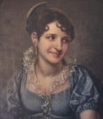 Attributed to Geneviève Brossard de Beaulieu (1756-1840),, Antiek en Kunst, Kunst | Schilderijen | Klassiek