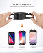 Telefoonhouder fiets – Universele stuurhouder MTB & motor –, Ophalen of Verzenden, Nieuw