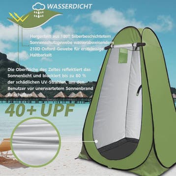 Pop-up Outdoor Tent - Waterdicht, UV-Beschermend & Draagbaar, Verzenden, Nieuw