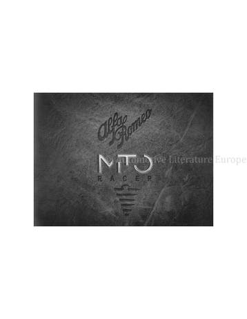 2015 ALFA ROMEO MITO RACER BROCHURE NEDERLANDS, Boeken, Nieuw, Alfa Romeo, Author