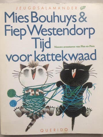 Tijd voor kattekwaad / Jeugdsalamander - M. Bouhuys, Verzenden, Gelezen, M. Bouhuys