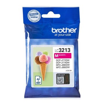 Brother LC-3213M inktcartridge magenta hoge capaciteit, Verzenden, Nieuw, Cartridge, Brother