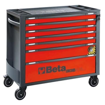 Beta RSC24AXL/7 Gereedschapwagen met 7-laden, Verzenden