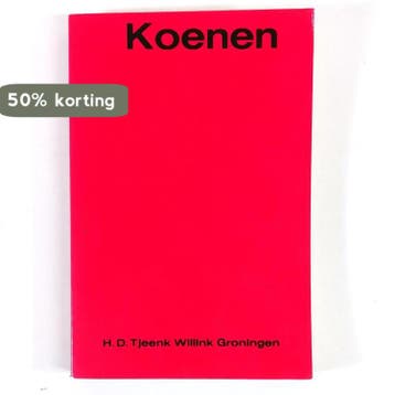 KOENEN ZAKWOORDENBOEK - GRONINGEN WOLTERS 9789001476007, Verzenden, Gelezen, GRONINGEN WOLTERS