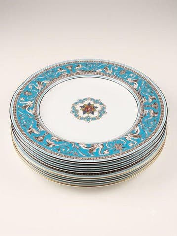 Wedgwood - Serveerschaal (8) - Florentine - Porselein -, Antiek en Kunst
