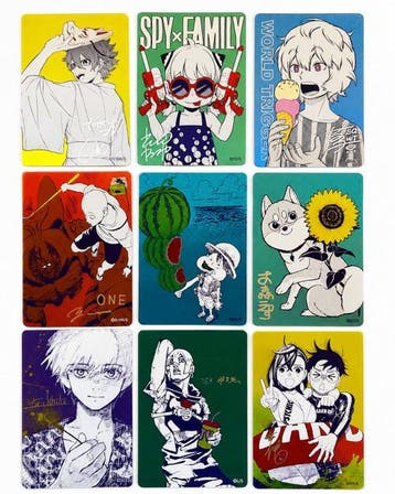 Shueisha - 9 Card - One Piece, Nieuw