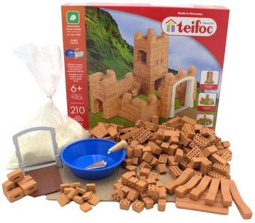 Teifoc® Bouwdoos – Kasteel Bouwset – 200 onderdelen –, Kinderen en Baby's, Verzenden, Nieuw