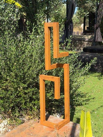 Ana Lucia B.M - Sculpture Corten - XL