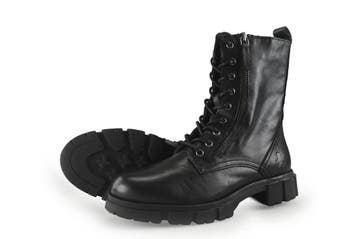 2 Go Fashion Veterboots in maat 38 Zwart, Zwart, Overige typen, Zo goed als nieuw, 2 Go Fashion
