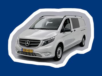 Zakelijke Lease |  Mercedes-Benz Vito 114 CDI Extra Lang Dub, Automaat, Stof, Gebruikt, Euro 6