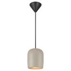 Nordlux  - hanglamp Notti -  diameter kap Ø10 cm - zwart en, Huis en Inrichting, Lampen | Hanglampen, Verzenden, Nieuw
