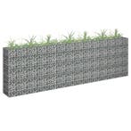 vidaXL Gabion plantenbak verhoogd 270x30x90 cm, 100 cm of meer, Verzenden, Nieuw, Metaal
