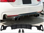 Performance Look 4 Uitlaten Diffuser BMW F32 F33 F36 B3242, Auto-onderdelen, Nieuw, Achter, BMW
