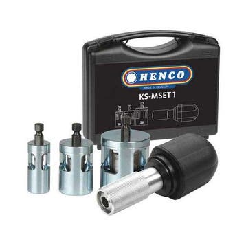 Henco Kalispeed kalibreer en ontbramer - 16, 20 en 26 mm, Verzenden, Nieuw