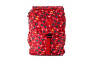 Kipling Rugzak Rood, Verzenden, Zo goed als nieuw, Rood