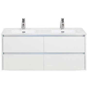 Dante Badmeubelset 120 cm - 4 Laden Wit Hoogglans -, Huis en Inrichting, Ophalen of Verzenden, Nieuw