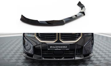 Voorspoiler BMW XM G09 Maxton Glans Zwart V.2, Ophalen of Verzenden, Nieuw