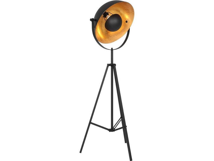 Mexlite Sunflower - vloerlamp - industrieel ontwerp - zwart, Huis en Inrichting, Lampen | Vloerlampen, Nieuw, Verzenden
