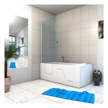 Instapbad Ligbad Fino 150X75X54 Links (Instapbaden), Ophalen of Verzenden, Nieuw