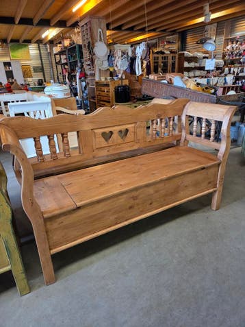 Klepbank,Hoekklepbank,brocante bank, Ophalen