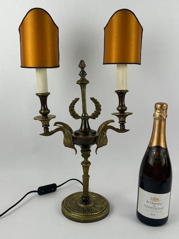 Bouilotte lamp - Brons