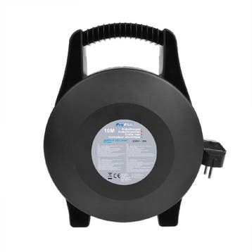ProPlus Kabelhaspel - 4 aansluitingen - 10 meter - Schuko..., Doe-het-zelf en Verbouw, Elektra en Kabels, Ophalen of Verzenden
